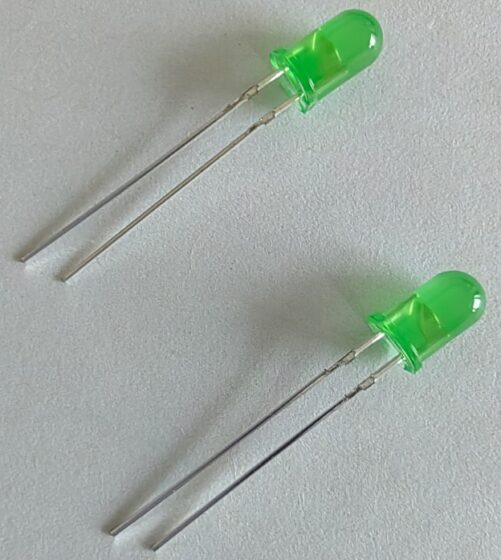 5mm super bright green led